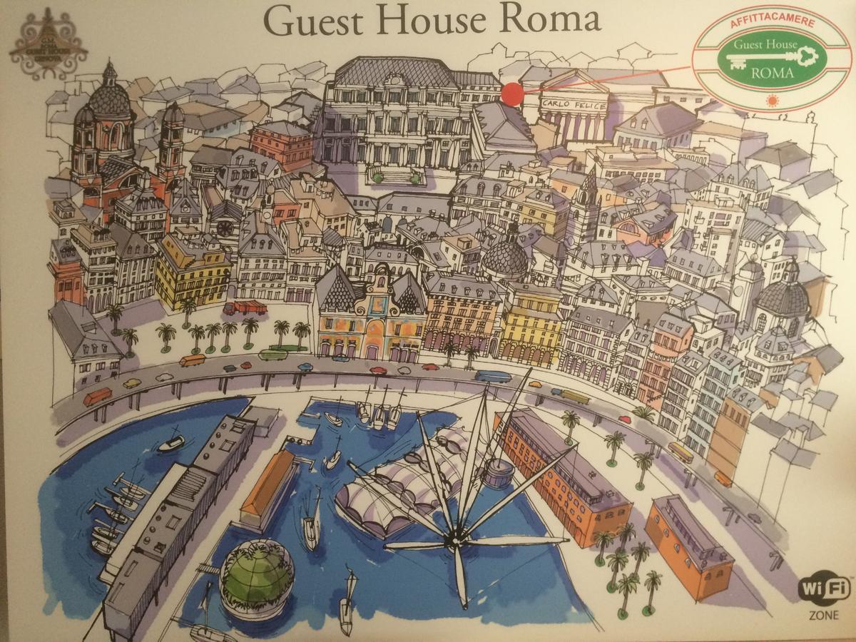 Guest House Roma 제노바 외부 사진